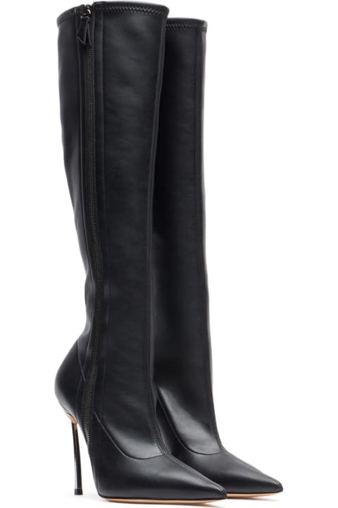 Casadei for Women Casadei Black Blade Knee Boots