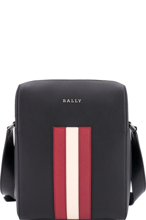 Bally Diamond Quilted Leather Crossbody Bag