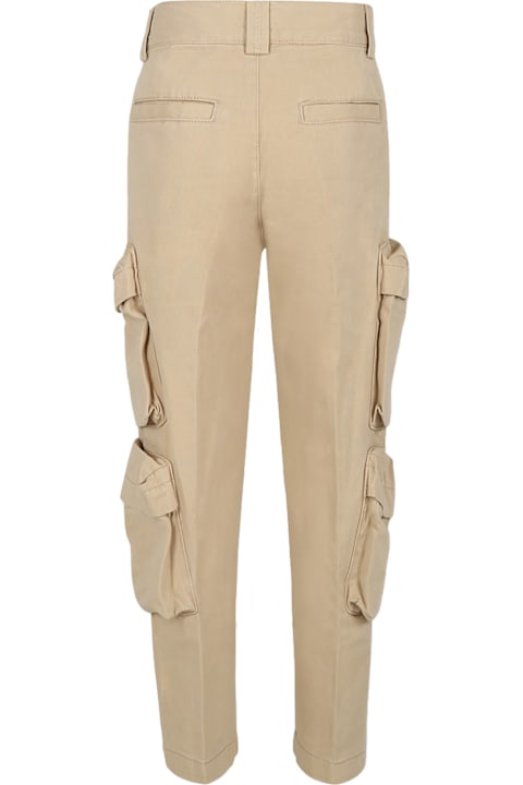 Homeware Diesel Beige Trousers Per Bambino Con Logo