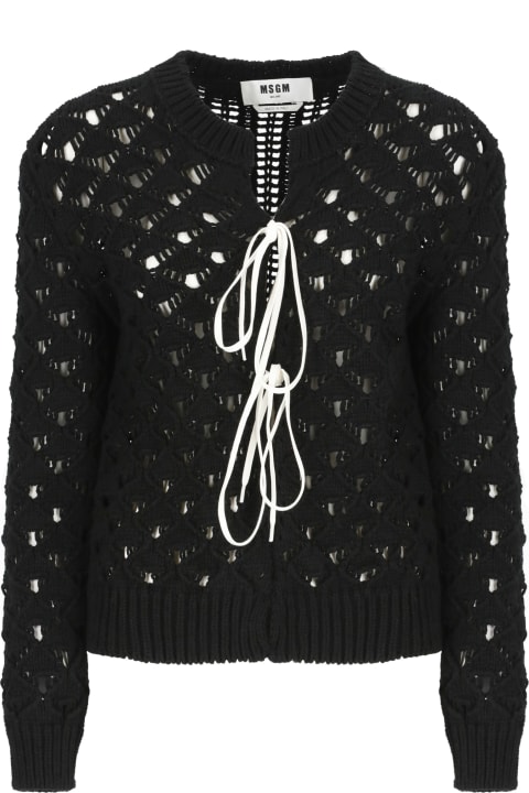 MSGM Sweaters for Women MSGM Crochet Cardigan