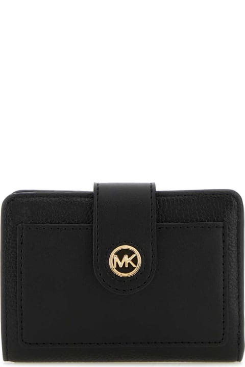 Michael Kors Wallets for Women Michael Kors Black Leather Wallet