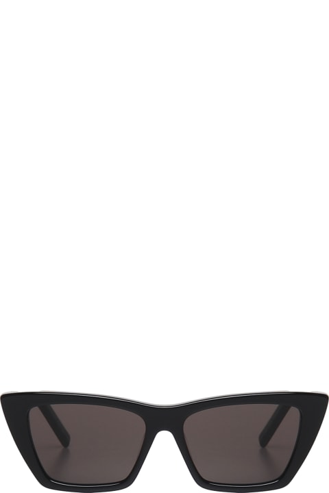Sunglasses With Cat-eye Frame In Nylon