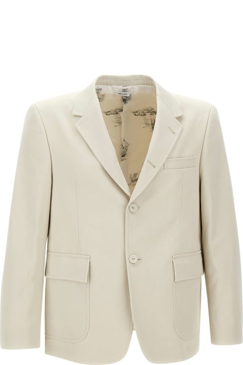 Thom Browne for Men Thom Browne 'unconstructed Straight Fit' Cotton Blazer