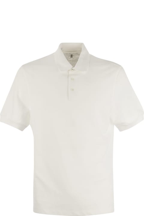 メンズ Brunello Cucinelliのウェア Brunello Cucinelli Cotton Jersey Polo Shirt