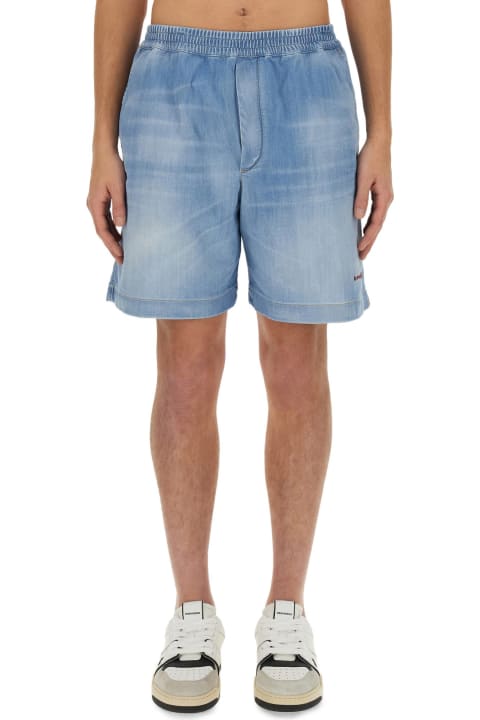 Pants for Men Dsquared2 Denim Bermuda Shorts