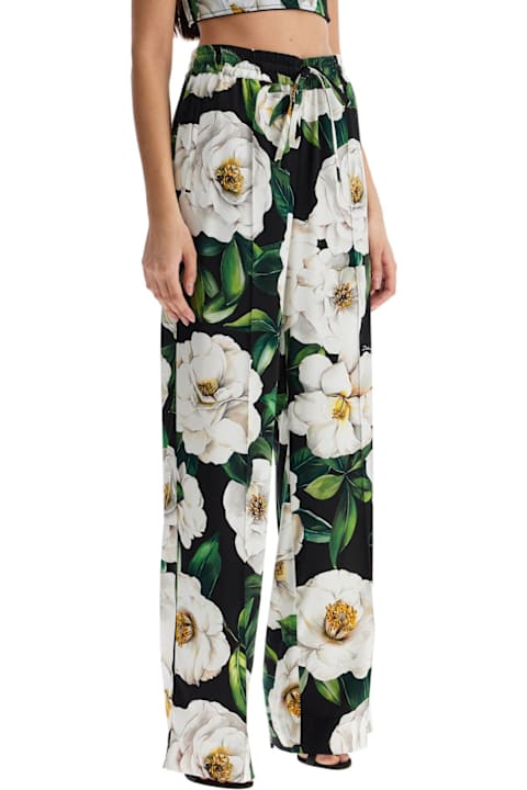 Homeware Dolce & Gabbana Printed Silk Pants