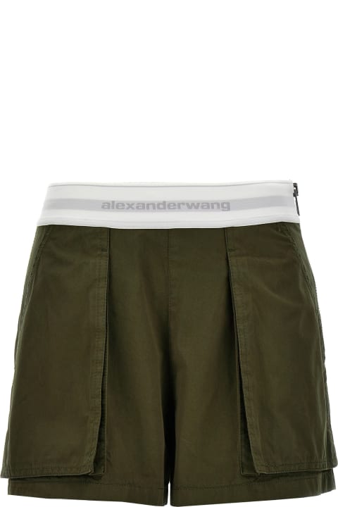 Alexander Wang Clothing for Women Alexander Wang 'high Waisted Cargo Rave' Shorts