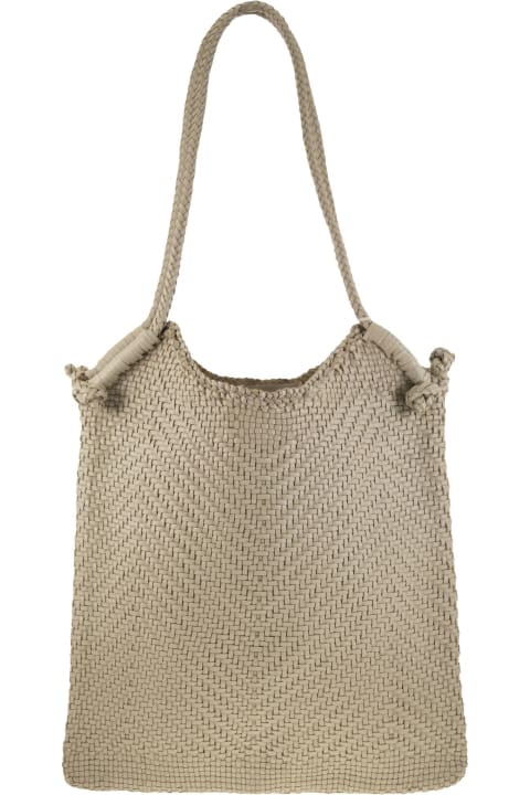 Dragon Diffusion Bags for Women Dragon Diffusion Minga Tote - Woven Leather Bag