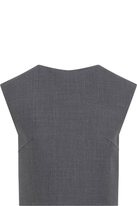 Jil Sander for Kids Jil Sander Wool And Silk Top