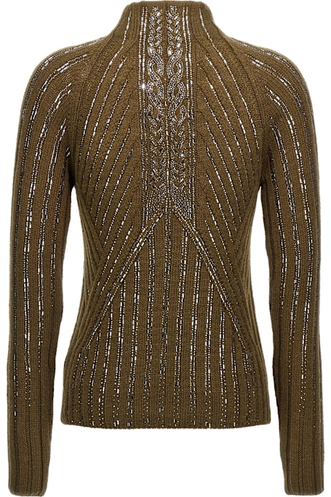 Ermanno Scervino Sweaters for Women Ermanno Scervino Rhinestone Sweater