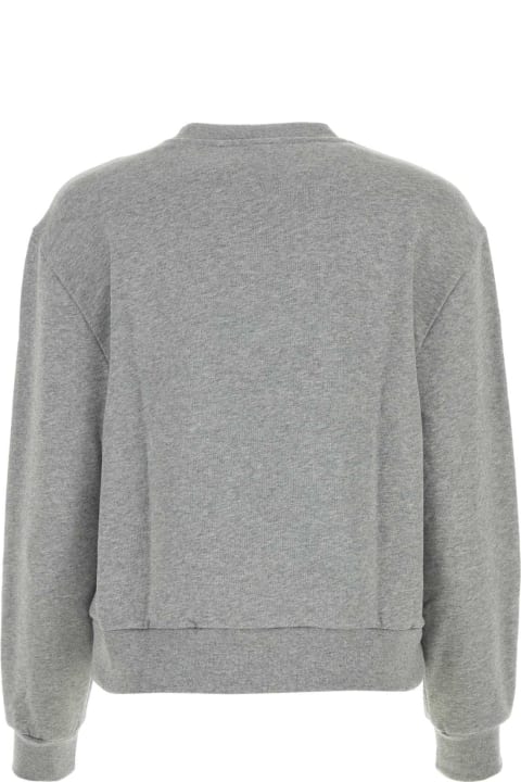 A.P.C. Fleeces & Tracksuits for Women A.P.C. Grey Cotton Elisa Sweatshirt