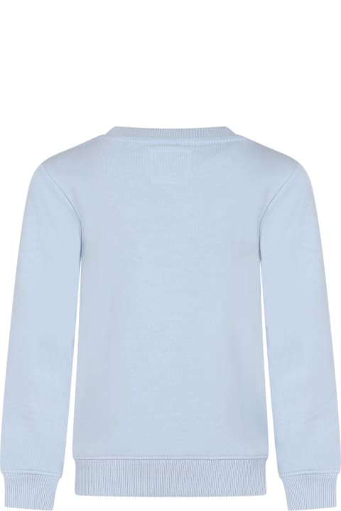 Levi's Sweaters & Sweatshirts for Boys Levi's Sky Blue Sweatshirt For Kids With Logo