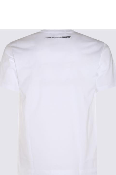 Topwear for Men Comme des Garçons White Cotton T-shirt