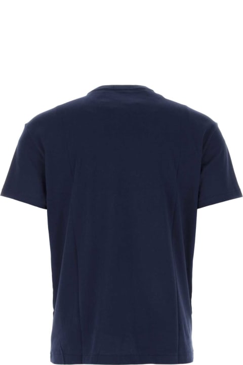 メンズ新着アイテム Polo Ralph Lauren Navy Blue Cotton T-shirt