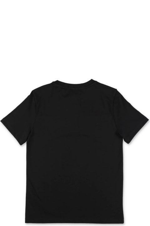 Givenchy T-Shirts & Polo Shirts for Boys Givenchy Givenchy T-shirt Nera In Jersey Di Cotone Bambino