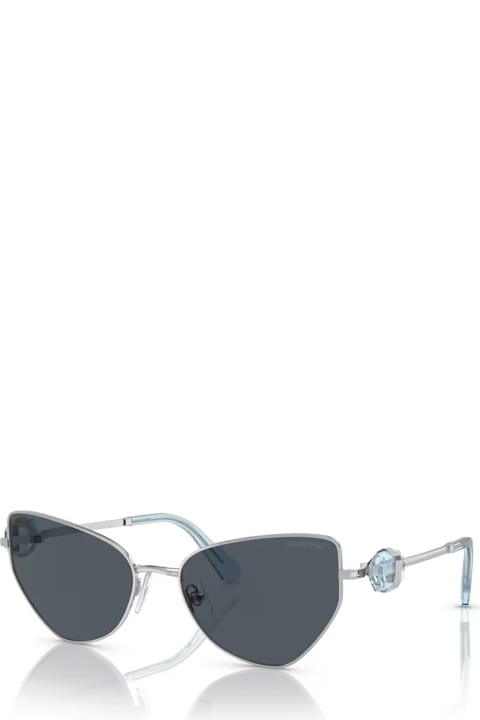 Swarovski for Women Swarovski Sk7003 Silver Sunglasses