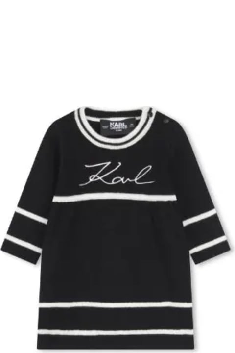 Bodysuits & Sets for Baby Boys Karl Lagerfeld Kids Abito Con Logo