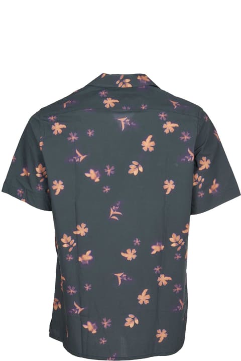 PS by Paul Smith Shirts for Men PS by Paul Smith Floral Print Short-sleeved Shirt