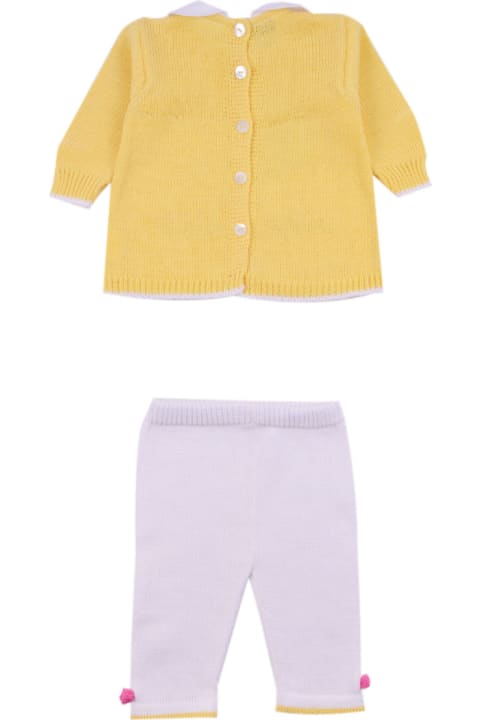 Piccola Giuggiola Bodysuits & Sets for Baby Girls Piccola Giuggiola Cotton Suit