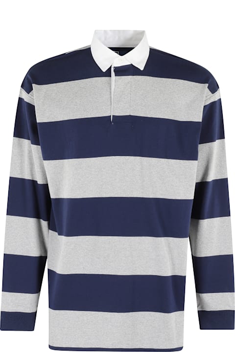 Polo Ralph Lauren Fleeces & Tracksuits for Women Polo Ralph Lauren Multicolor Polo Shirt With Classic Collar And All-over Striped Motif In Cotton Man