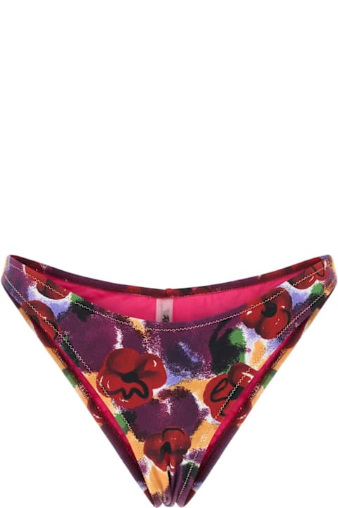 Homeware Reina Olga Printed Stretch Nylon Brigitte Bikini Bottom