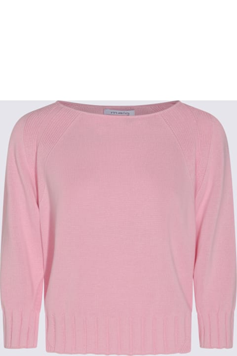 Malo Sweaters for Women Malo Pink Cotton Knitwear