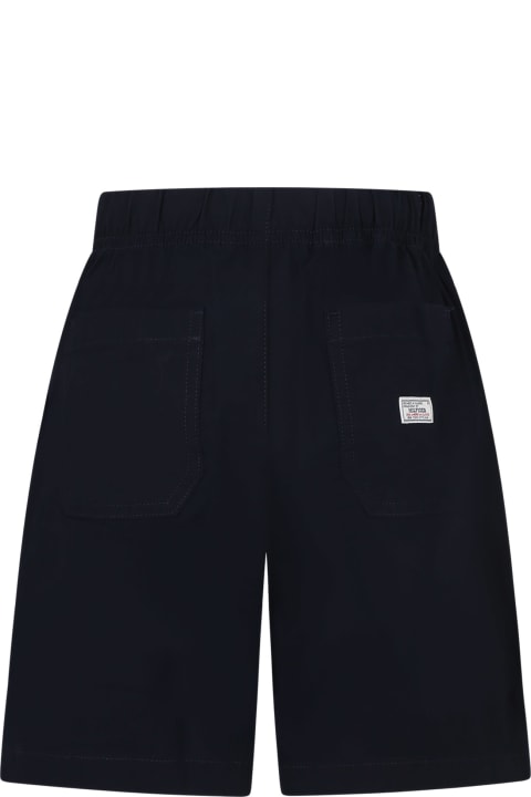 Tommy Hilfiger Bottoms for Boys Tommy Hilfiger Blue Casual Shorts For Boy With Logo