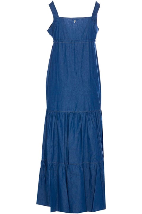 Liu-Jo for Men Liu-Jo Sleeveless Pleated Midi Dress