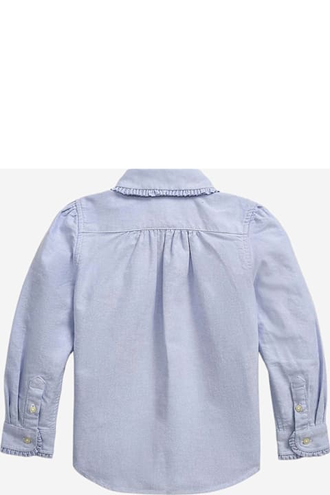 أدوات منزلية Polo Ralph Lauren Cotton Shirt With Ruffle