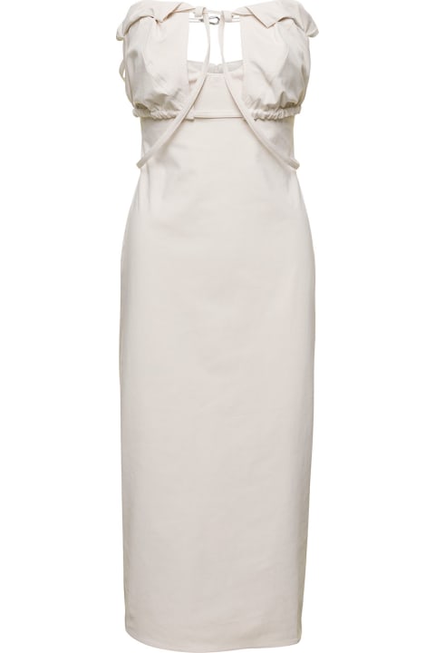 Homeware Jacquemus La Robe Bikini Deconstructed Strapless Dress