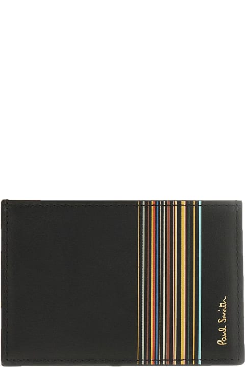 Paul Smith Wallets for Women Paul Smith Signature Stripe Card Holder