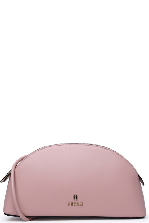 Furla Clutches for Women Furla 'camelia' Mini Bag In Pink Calf Leather