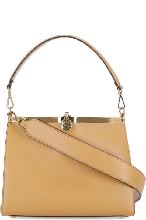 Homeware Etro Light Brown Medium Vela Bag