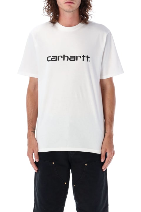 メンズ新着アイテム Carhartt Logo T-shirt