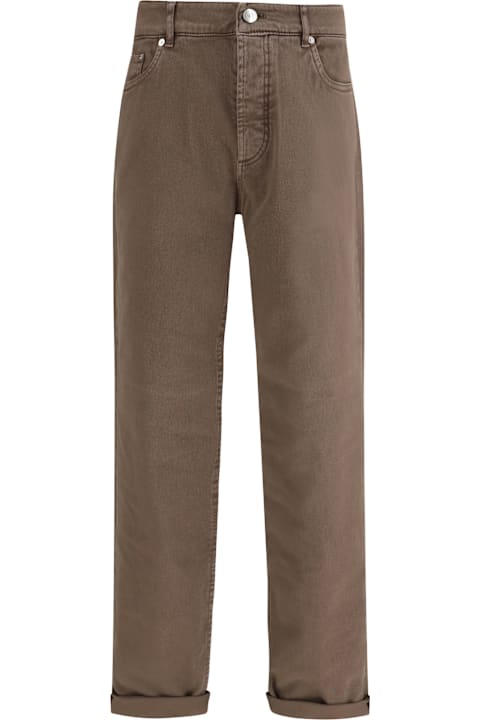 Homeware Brunello Cucinelli Jeans With Turn-up Hem