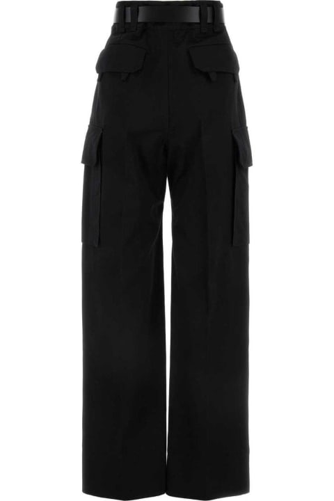 Pants & Shorts for Women Saint Laurent High-rise Wide Neck Pants