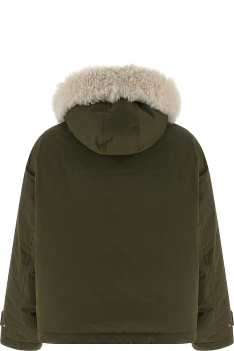 Salomon for Men Salomon Merino Shearling Hooded Parka