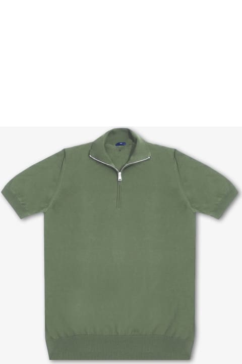 Paul T-shirt With Zip Sweater