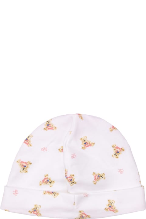 Fashion for Baby Girls Ralph Lauren Cotton Hat