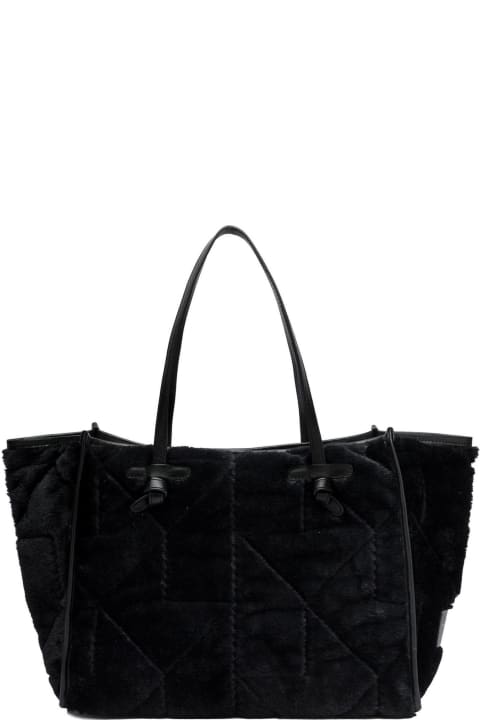 Fashion for Women Gianni Chiarini Marcella Tote Bag In Double-layer Fabric Gianni Chiarini
