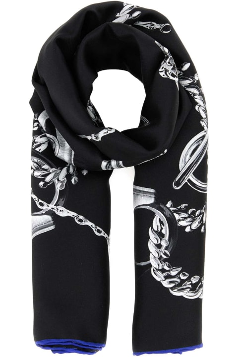 メンズ Burberryのスカーフ＆ストール Burberry Printed Silk Foulard