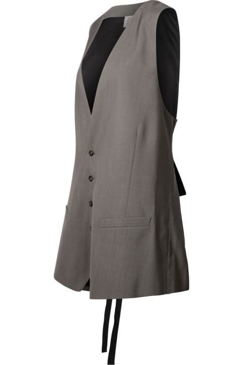 MM6 Maison Margiela Coats & Jackets for Women MM6 Maison Margiela Virgin Wool Waistcoat