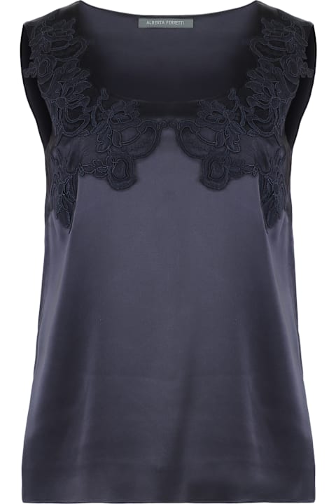 Homeware Alberta Ferretti Satin Tank Top