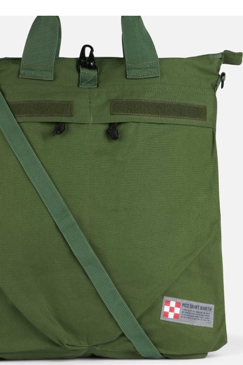 Homeware MC2 Saint Barth Military Green Canvas Backpack Helmut