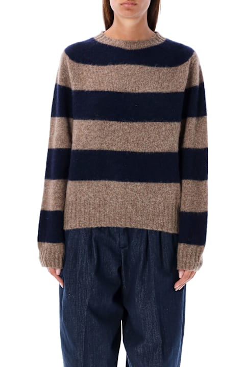 YMC for Women YMC Jets Stripe Crew Knit