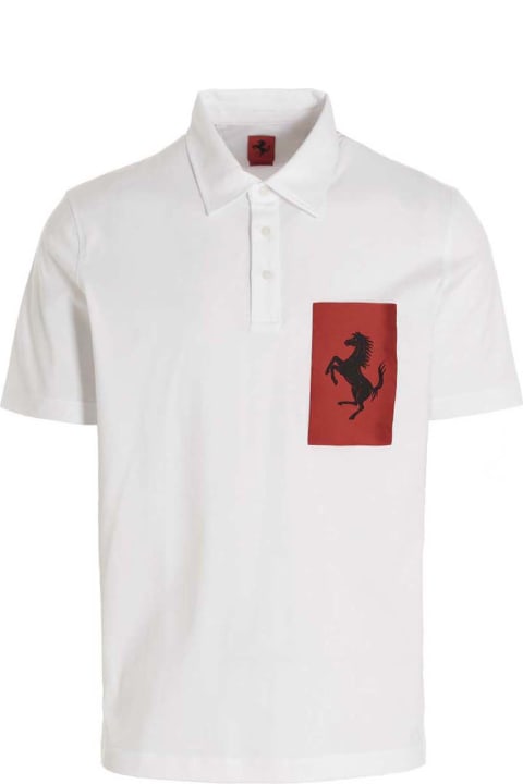 Ferrari Topwear for Men Ferrari 'label Pocket' Polo Shirt