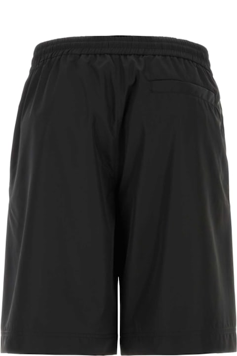 メンズ Givenchyのウェア Givenchy Black Polyester Bermuda Shorts