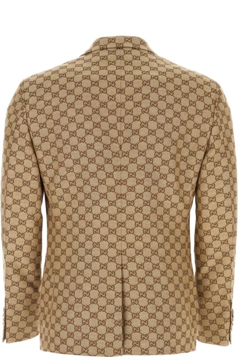 Gucci Sale for Men Gucci Gg Supreme Fabric Blazer