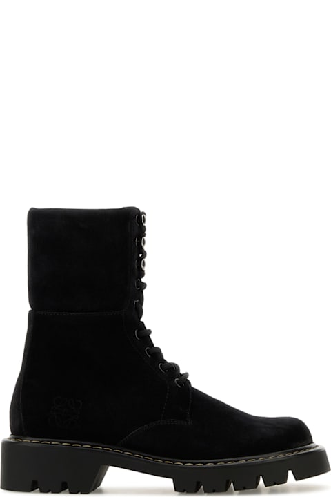 Boots for Women Loewe Sierra Combat Lace Up Boot