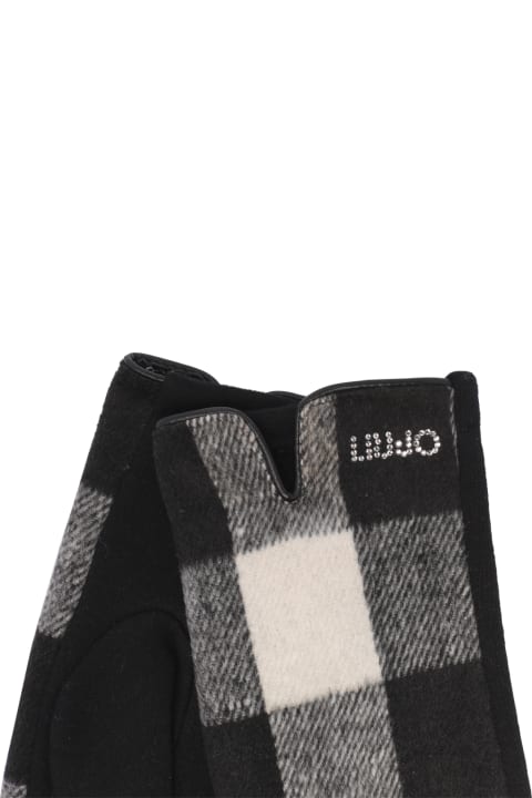 Liu-Jo Gloves for Women Liu-Jo Check Gloves Liu-Jo